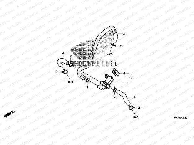 F-25-20 AIR INJECTION CONTROL VALVE