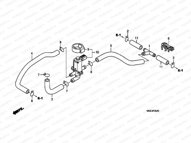 F-25-20 AIR INJECTION CONTROLVALVE