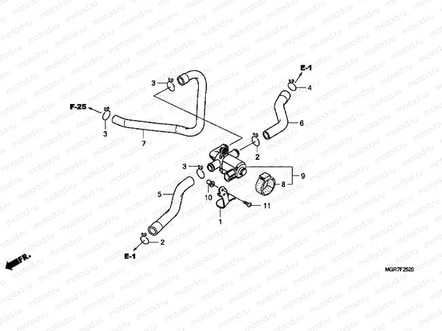 F-25-20 AIR INJECTION CONTROLVALVE