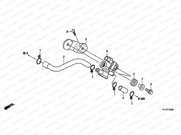F-25-20 AIR INJECTION SOLENOID VALVE