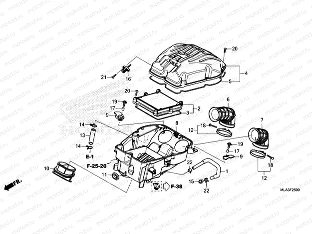 F-25 AIR CLEANER