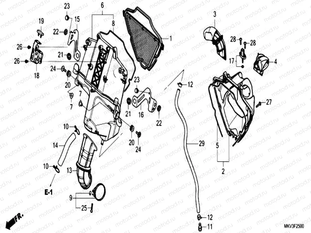 F-25 AIR CLEANER