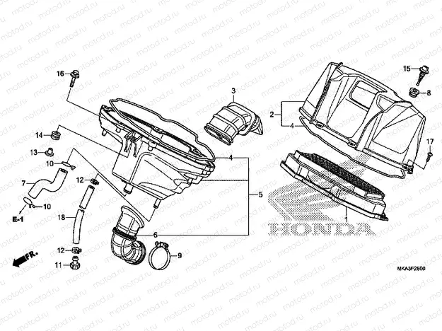 F-25 AIR CLEANER