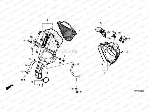 F-25 AIR CLEANER