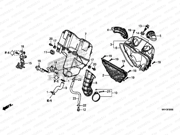 F-25 AIR CLEANER