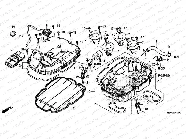 F-25 AIR CLEANER