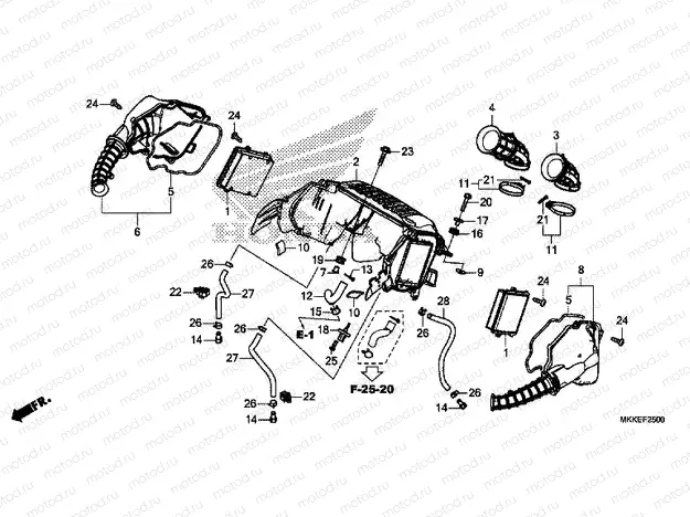 F-25 AIR CLEANER