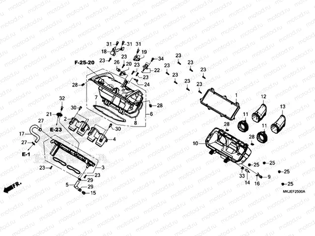 F-25 AIR CLEANER