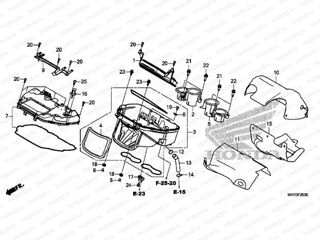 F-25 AIR CLEANER