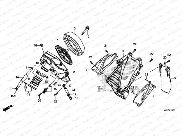 F-25 AIR CLEANER