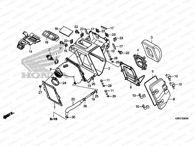 F-25 AIR CLEANER