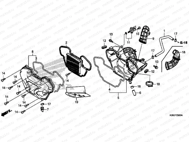 F-25 AIR CLEANER