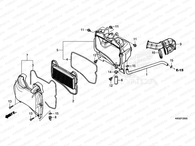F-25 AIR CLEANER