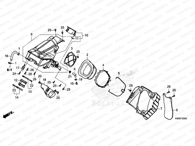 F-25 AIR CLEANER