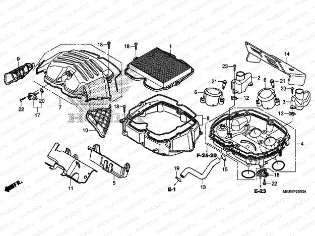 F-25 AIR FILTER