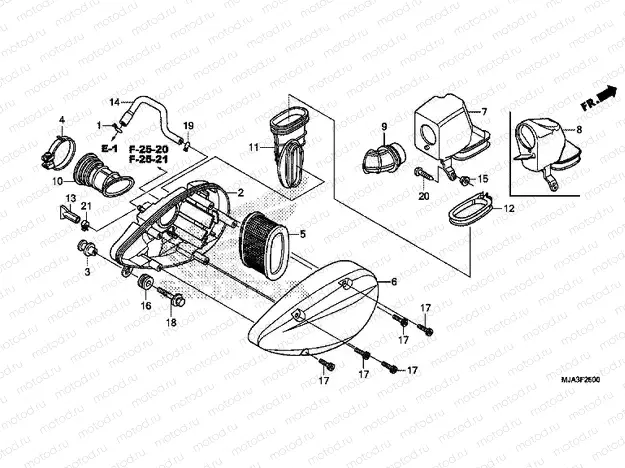 F-25 AIR FILTER