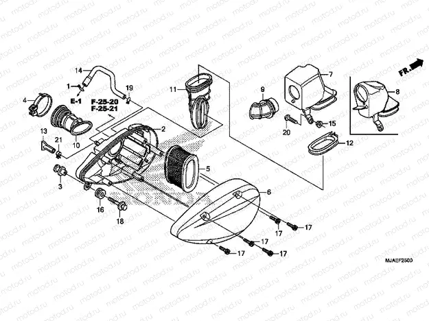 F-25 AIR FILTER