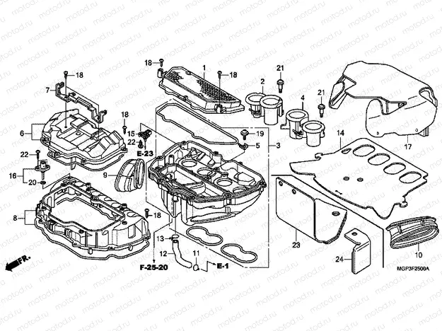 F-25 AIR FILTER