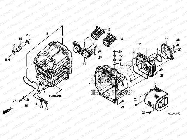 F-25 AIR FILTER
