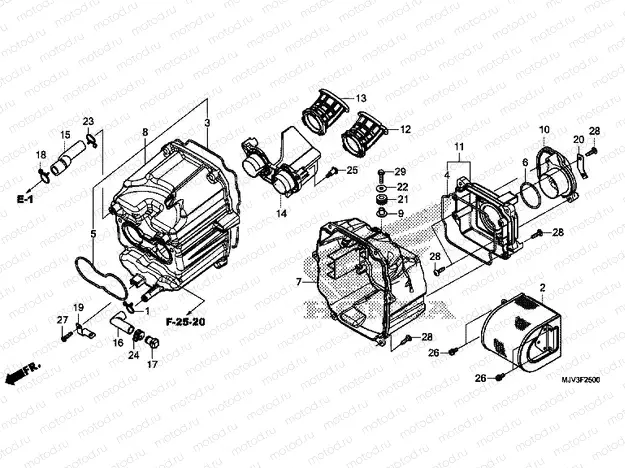 F-25 AIR FILTER