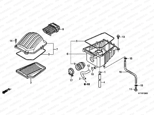 F-25 AIR FILTER