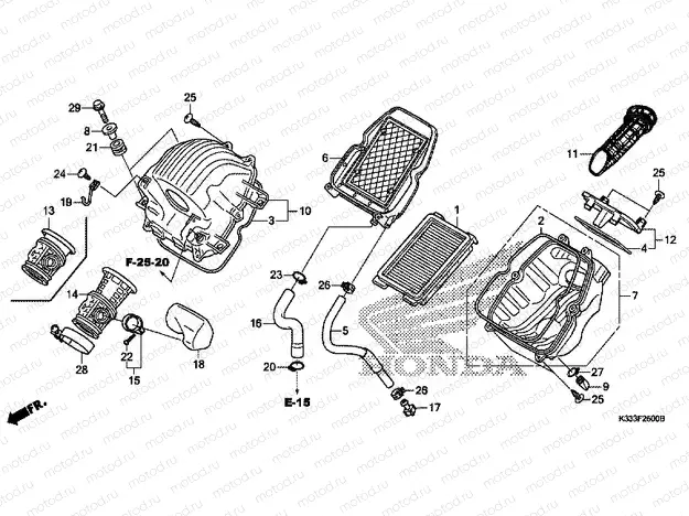 F-25 AIR FILTER
