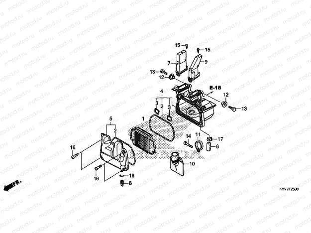 F-25 AIR FILTER