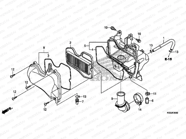 F-25 AIR FILTER