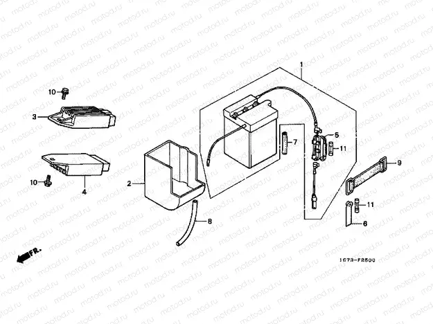 F-25 BATTERY / CONTROLLER