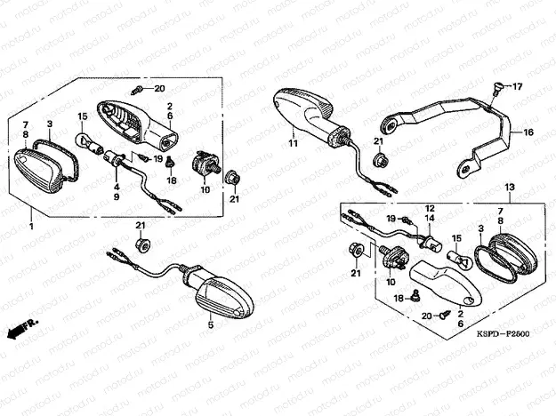 F-25 FLASHING (CBF1505 / M5 / 6 / M6 / 7 / M7 / M9 / MA)