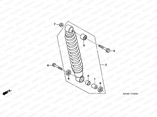 F-25 REAR CUSHION