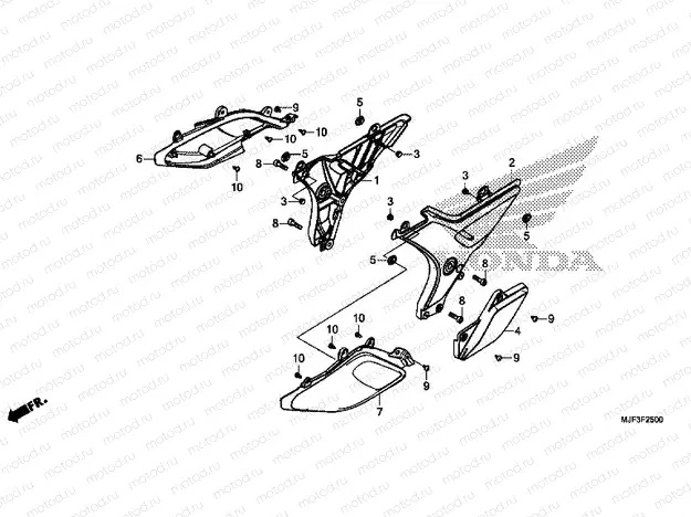 F-25 SIDE COVER