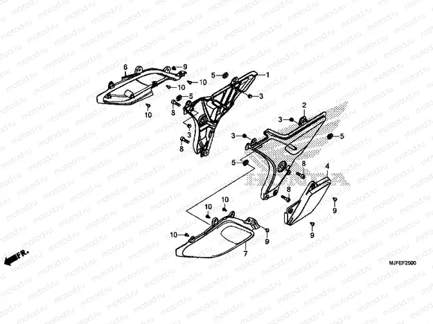 F-25 SIDE COVER