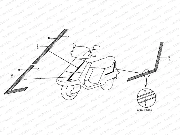 F-25 STRIP (CH125G)
