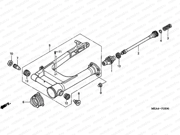F-25 SWING ARM