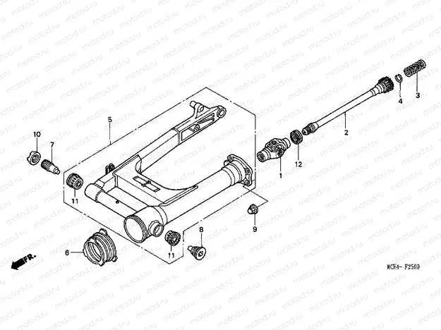 F-25 SWING ARM