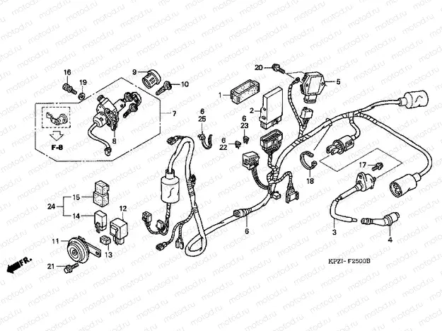 F-25 WIRING HARNESS