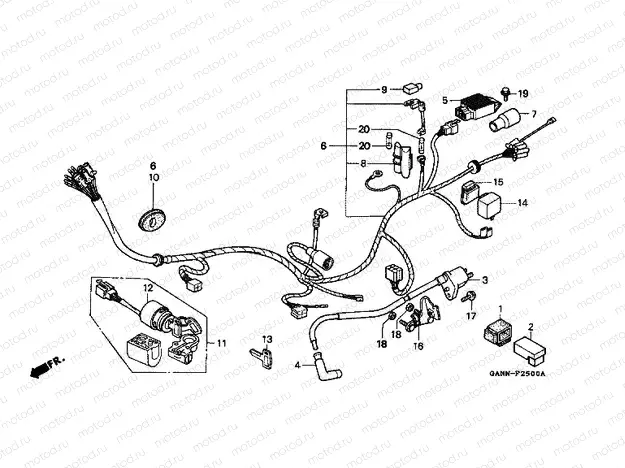 F-25 WIRING HARNESS