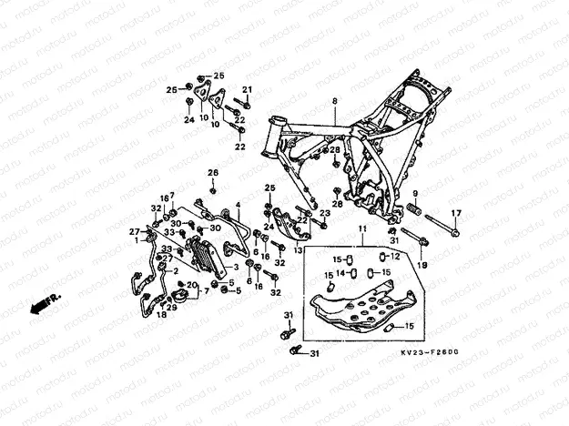 F-26 FRAME HOUSING