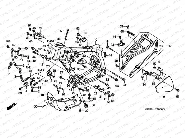 F-26 FRAME HOUSING
