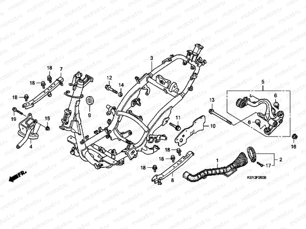 F-26 FRAME HOUSING