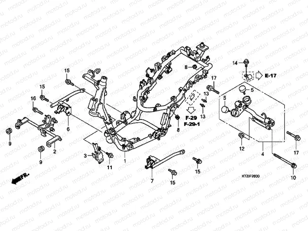 F-26 FRAME HOUSING