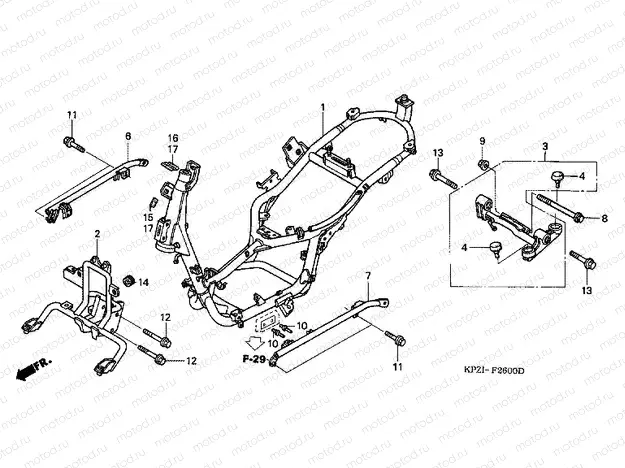 F-26 FRAME HOUSING