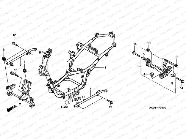 F-26 FRAME HOUSING