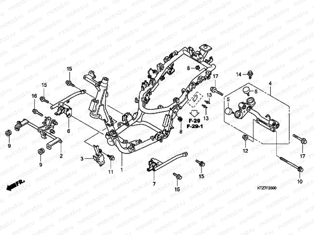F-26 FRAME HOUSING