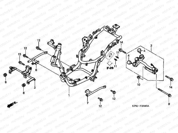 F-26 FRAME HOUSING