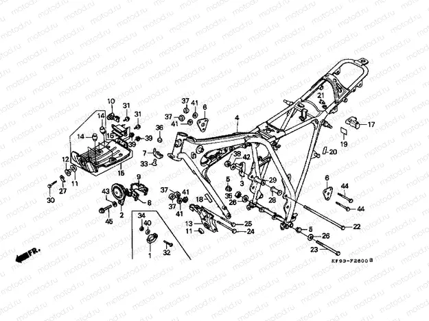 F-26 FRAME HOUSING
