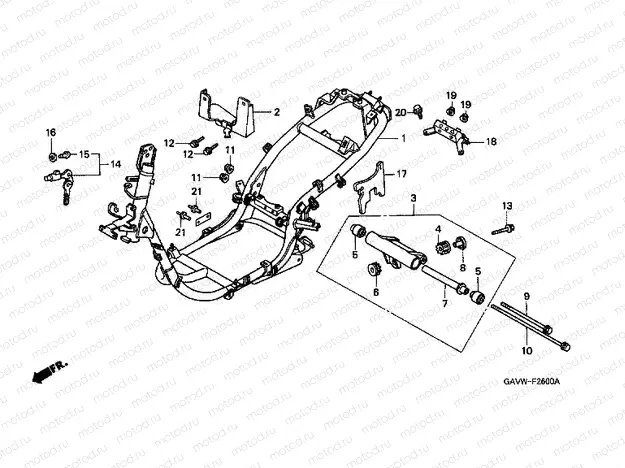 F-26 FRAME HOUSING
