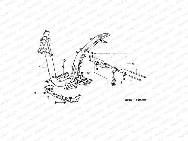 F-26 FRAME HOUSING