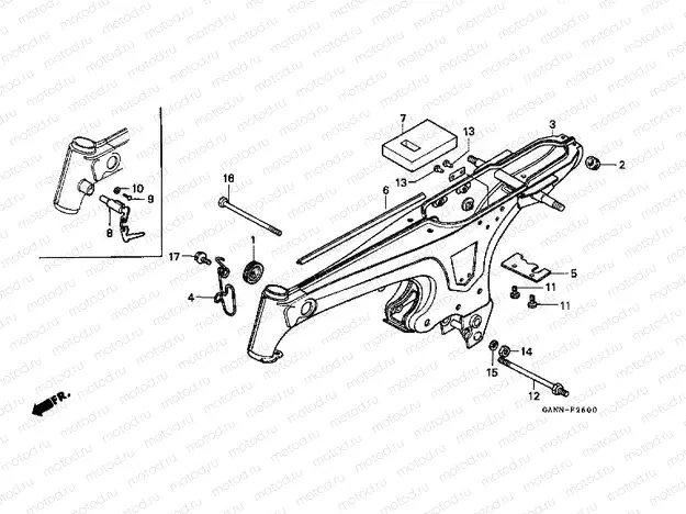 F-26 FRAME HOUSING
